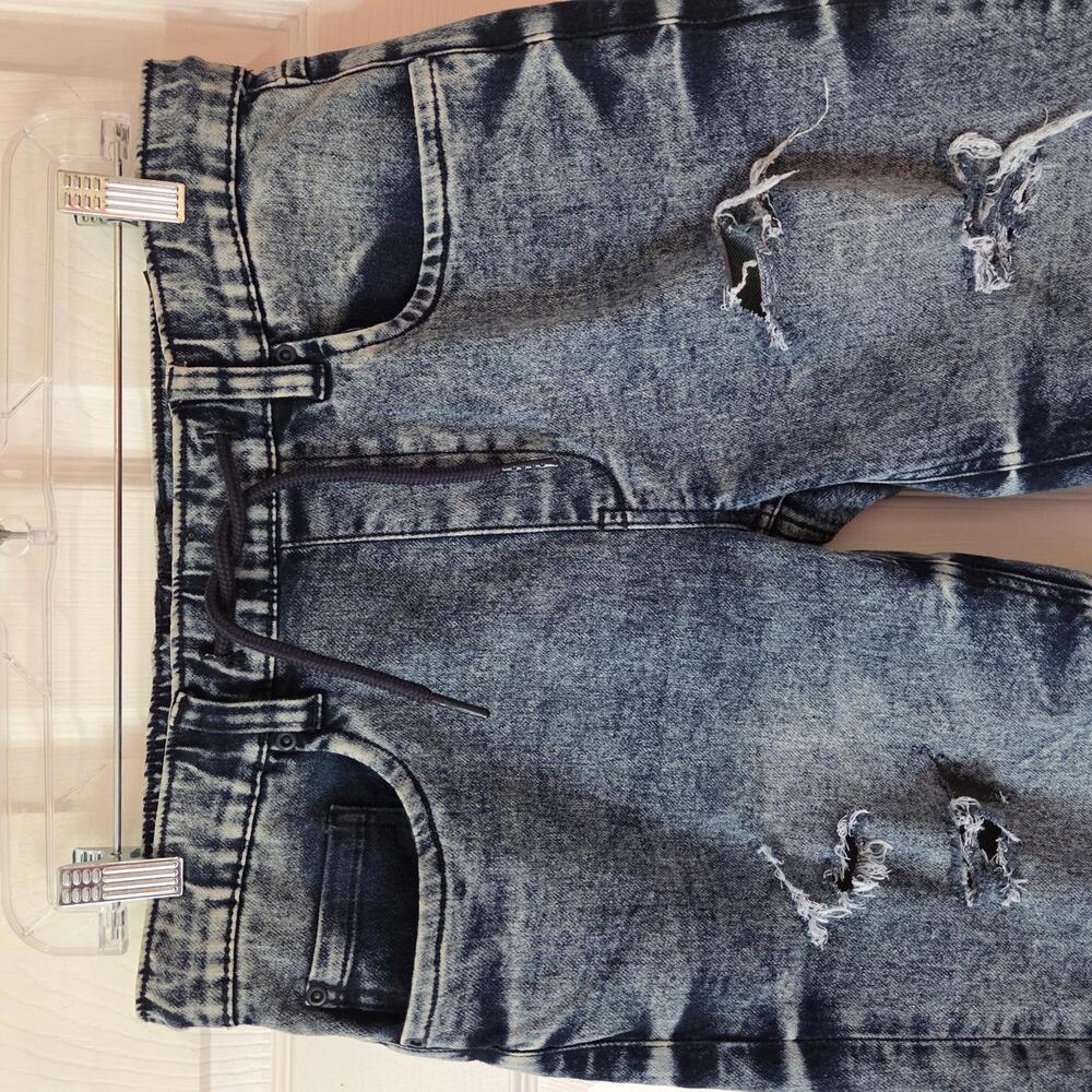 Mens Zoo York - Distressed Jogger Shorts -‎ Small